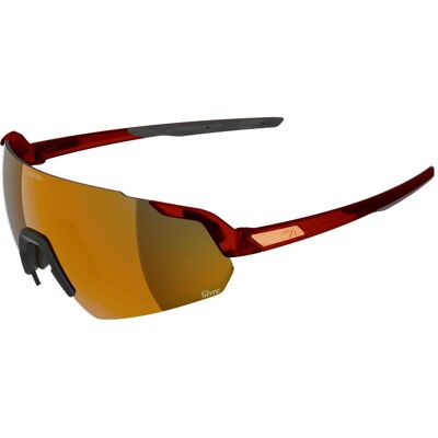 Alpina, Unisex, Sportbrille, Turbo AIR Q-Lite (Matt, Red Transparent, translucent mat, Mirror Gold), Rot Alpina, Unisex, Sportbrille, Turbo AIR Q-Lite (Matt, Red Transparent, translucent mat, Mirror Gold), Rot