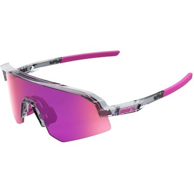 100%, Unisex, Sportbrille, SLENDALE SL Polished Translucent Grey - Purple Mirror Lens (Anthracite, Polished Translucent Mint, Pink, Purple Mirror), Grau, Violett, Transparent 100%, Unisex, Sportbrille, SLENDALE SL Polished Translucent Grey - Purple Mirror Lens (Anthracite, Polished Translucent Mint, Pink, Purple Mirror), Grau, Violett, Transparent