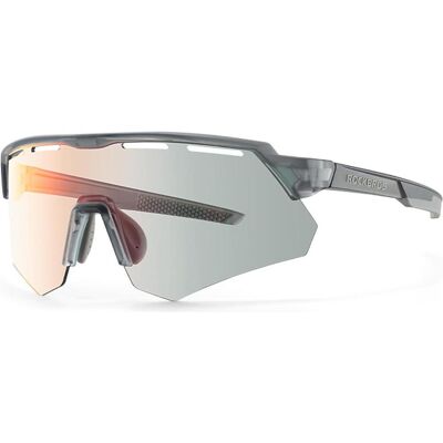Rockbros, Unisex, Sportbrille, Polarized Cycling Glasses with UV Protection and Corrective Insert - Gray (Grau, Grau), Silber, Grau Rockbros, Unisex, Sportbrille, Polarized Cycling Glasses with UV Protection and Corrective Insert - Gray (Grau, Grau), Silber, Grau