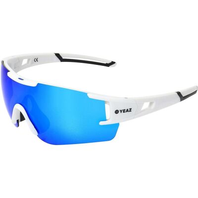 Yeaz, Damen, Sportbrille, Sunblow (Weiss, Blau), Blau Yeaz, Damen, Sportbrille, Sunblow (Weiss, Blau), Blau