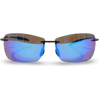 Maui Jim, Herren, Sonnenbrille, Blaues Hawaii Leuchtturm Glänzend Schwarz Maui Jim, Herren, Sonnenbrille, Blaues Hawaii Leuchtturm Glänzend Schwarz
