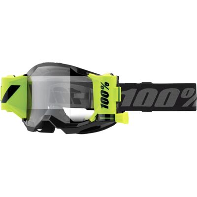 100%, Damen, Sportbrille, Strata 2 FORECAST Goggle (Schwarz, Clear), Schwarz 100%, Damen, Sportbrille, Strata 2 FORECAST Goggle (Schwarz, Clear), Schwarz