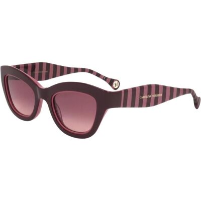 Carolina Herrera, Damen, Sonnenbrille, Damensonnenbrille Burgunderrot Carolina Herrera, Damen, Sonnenbrille, Damensonnenbrille Burgunderrot