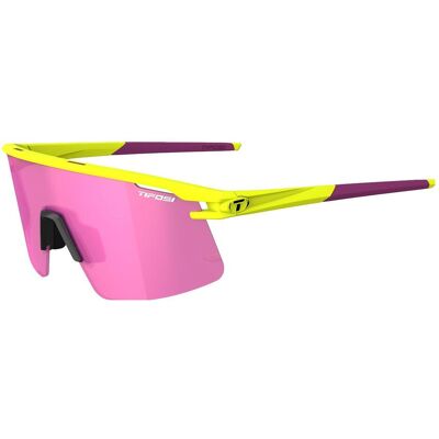 Tifosi, Unisex, Sportbrille, Sonnenbrille Moab Lite Speed Yellow M-L Clarion Sunset Pink/AC-Red/Clear (speed yellow, Ac Red, Clarion Sunset Pink, Clear), Gelb, Rot, Pink, Transparent Tifosi, Unisex, Sportbrille, Sonnenbrille Moab Lite Speed Yellow M-L Clarion Sunset Pink/AC-Red/Clear (speed yellow, Ac Red, Clarion Sunset Pink, Clear), Gelb, Rot, Pink, Transparent