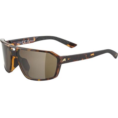 Alpina, Unisex, Sportbrille, Swift (Glossy Red, Grey Havana, Black), Braun Alpina, Unisex, Sportbrille, Swift (Glossy Red, Grey Havana, Black), Braun