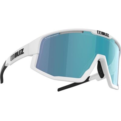 Bliz, Damen, Sportbrille, Fusion Nano Optics Matt Brown w Blue Multi Cat 1-3 (matt white, Brown Blue), Weiss Bliz, Damen, Sportbrille, Fusion Nano Optics Matt Brown w Blue Multi Cat 1-3 (matt white, Brown Blue), Weiss