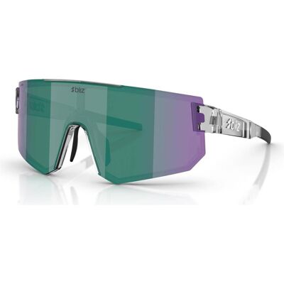 Bliz, Unisex, Sportbrille, P005 (Kristallschwarz, Brown/Green Multicolor, Green), Grün, Mehrfarbig, Transparent, Schwarz Bliz, Unisex, Sportbrille, P005 (Kristallschwarz, Brown/Green Multicolor, Green), Grün, Mehrfarbig, Transparent, Schwarz