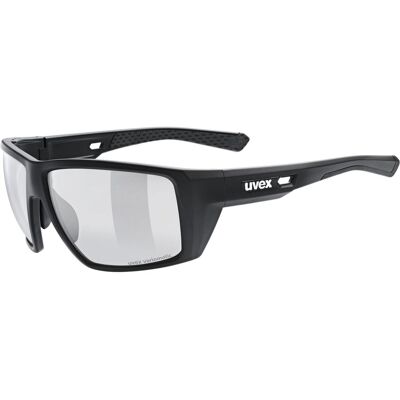 Uvex, Unisex, Sportbrille, mtn venture V (Black Matt, Variomatic Smoke), Schwarz Uvex, Unisex, Sportbrille, mtn venture V (Black Matt, Variomatic Smoke), Schwarz