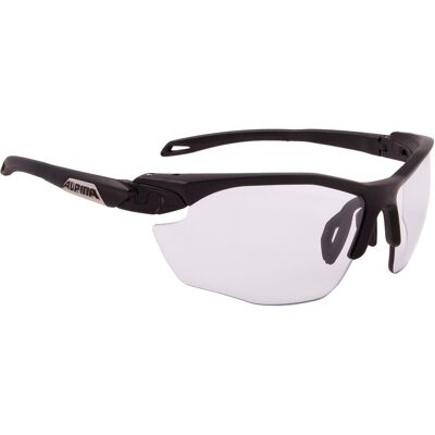 Alpina, Unisex, Sportbrille, Twist Five HR V (Black Matt, Black), Schwarz Alpina, Unisex, Sportbrille, Twist Five HR V (Black Matt, Black), Schwarz