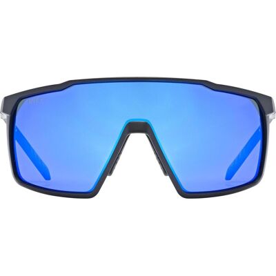 Uvex, Unisex, Sportbrille, mtn perform small (Black Matt, Mirror Blue), Schwarz Uvex, Unisex, Sportbrille, mtn perform small (Black Matt, Mirror Blue), Schwarz