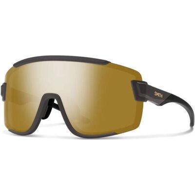 Smith, Herren, Sportbrille, Wildcat (Matte Gray, Bronze Mirror), Bronze, Schwarz Smith, Herren, Sportbrille, Wildcat (Matte Gray, Bronze Mirror), Bronze, Schwarz