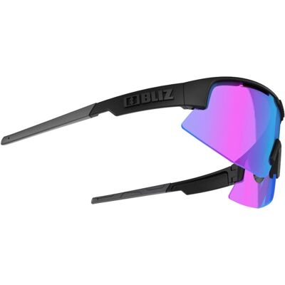 Bliz, Unisex, Sportbrille, Matrix Nano Optic Nordic Light (Matt Black, Violet w Blue Multi), Violett, Blau, Schwarz Bliz, Unisex, Sportbrille, Matrix Nano Optic Nordic Light (Matt Black, Violet w Blue Multi), Violett, Blau, Schwarz