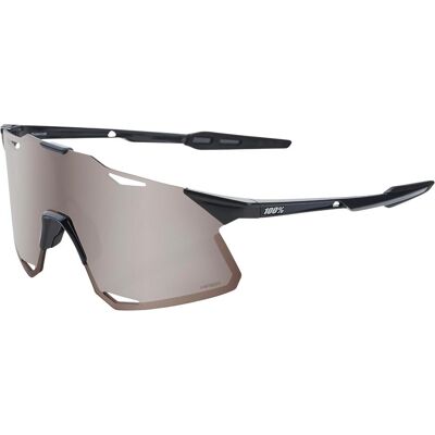 100%, Damen, Sportbrille, Brille Hypercraft Gloss (Schwarz, Silber), Schwarz 100%, Damen, Sportbrille, Brille Hypercraft Gloss (Schwarz, Silber), Schwarz