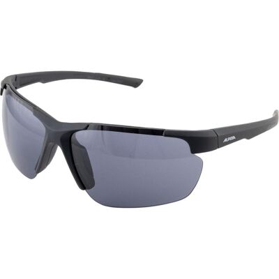 Alpina, Unisex, Sportbrille, Defey HR (Black Matt, Black), Schwarz Alpina, Unisex, Sportbrille, Defey HR (Black Matt, Black), Schwarz
