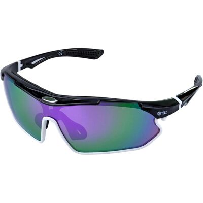 Yeaz, Damen, Sportbrille, Sunray (Schwarz, Lila), Violett Yeaz, Damen, Sportbrille, Sunray (Schwarz, Lila), Violett