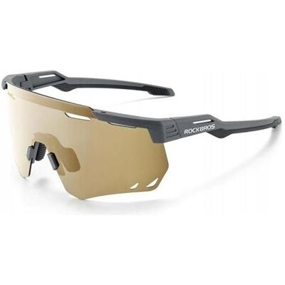 Rockbros, Unisex, Sportbrille, sports glasses 14110013005 with polarized, Schwarz Rockbros, Unisex, Sportbrille, sports glasses 14110013005 with polarized, Schwarz