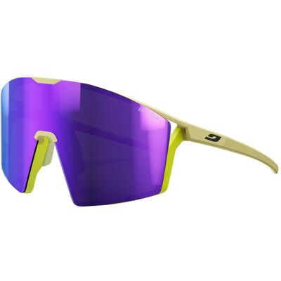 Julbo, Herren, Sportbrille, Edge Helles Kastanienbraun Matt Neongelb Spectron 3, Braun Julbo, Herren, Sportbrille, Edge Helles Kastanienbraun Matt Neongelb Spectron 3, Braun