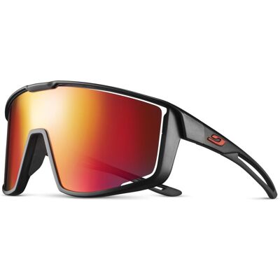 Julbo, Unisex, Sportbrille, Fury Spectron (Black), Rot, Schwarz Julbo, Unisex, Sportbrille, Fury Spectron (Black), Rot, Schwarz