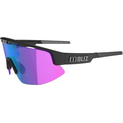 Bliz, Unisex, Sportbrille, Matrix Small Nano Optics Nordic Light (Black, Begonia w Blue), Violett, Schwarz Bliz, Unisex, Sportbrille, Matrix Small Nano Optics Nordic Light (Black, Begonia w Blue), Violett, Schwarz