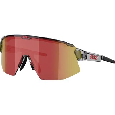 Bliz, Unisex, Sportbrille, Breeze (Dunkelgrau Transparent, Transparent Grau, Brown w Red Multi, Red), Rot, Grau Bliz, Unisex, Sportbrille, Breeze (Dunkelgrau Transparent, Transparent Grau, Brown w Red Multi, Red), Rot, Grau