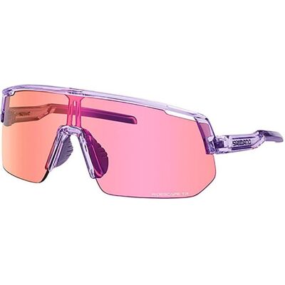 Shimano Herren, Sportbrille, Technium L 2 (Matte Transparent Lilac, Purple, Cherry, Transparent), Rosa, Transparent Shimano Herren, Sportbrille, Technium L 2 (Matte Transparent Lilac, Purple, Cherry, Transparent), Rosa, Transparent