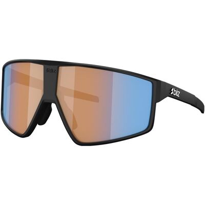 Bliz, Unisex, Sportbrille, P002 (Matt Schwarz, Coral/Orange Mirror Blue, Nano Optics Nordic Ligh Coral - Orange w blue multi), Orange, Blau, Schwarz Bliz, Unisex, Sportbrille, P002 (Matt Schwarz, Coral/Orange Mirror Blue, Nano Optics Nordic Ligh Coral - Orange w blue multi), Orange, Blau, Schwarz
