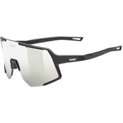 Uvex, Unisex, Sportbrille, sequenze CV (black matt (silver), Colorvision Mirror Silver), Schwarz Uvex, Unisex, Sportbrille, sequenze CV (black matt (silver), Colorvision Mirror Silver), Schwarz