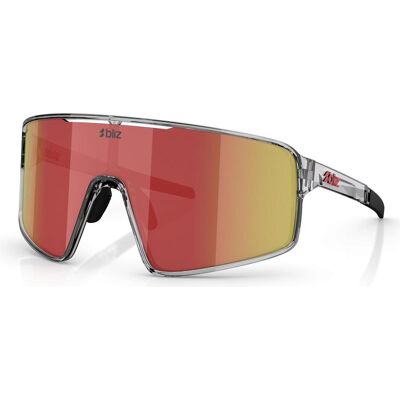 Bliz, Unisex, Sportbrille, P001 (Dunkelgrau Transparent, Transparent Grau, Brown w Red Multi, Red), Grau Bliz, Unisex, Sportbrille, P001 (Dunkelgrau Transparent, Transparent Grau, Brown w Red Multi, Red), Grau