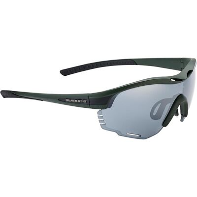 Swiss Eye, Unisex, Sportbrille, Novena Re+ S (Matt Schwarz, Olive), Grün, Schwarz Swiss Eye, Unisex, Sportbrille, Novena Re+ S (Matt Schwarz, Olive), Grün, Schwarz
