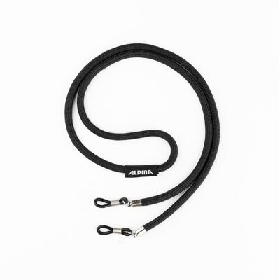 Alpina, Unisex, Brillenkette, Eyewear Strap Style, Schwarz Alpina, Unisex, Brillenkette, Eyewear Strap Style, Schwarz