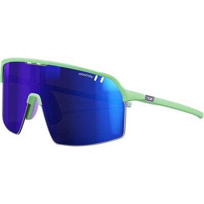 Julbo, Unisex, Sportbrille, Intensity Reactiv HC S1-3 (VLT 13-72%) (Blassgrün Violett, Blau), Grün, Violett Julbo, Unisex, Sportbrille, Intensity Reactiv HC S1-3 (VLT 13-72%) (Blassgrün Violett, Blau), Grün, Violett