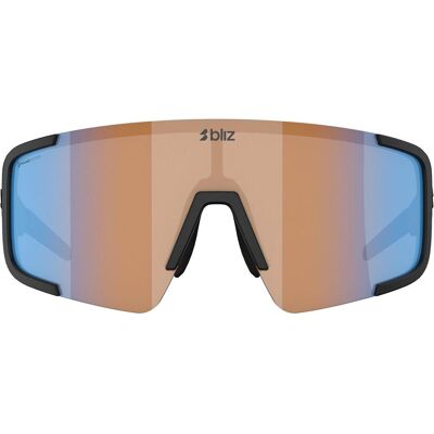 Bliz, Unisex, Sportbrille, P003 (Matt Schwarz, Nano Optics Nordic Ligh Coral - Orange w blue multi), Schwarz Bliz, Unisex, Sportbrille, P003 (Matt Schwarz, Nano Optics Nordic Ligh Coral - Orange w blue multi), Schwarz