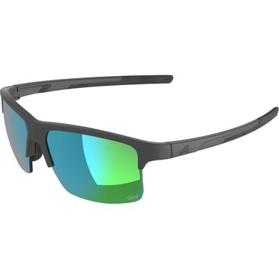 Alpina, Unisex, Sportbrille, Eagle Q-Lite (Midnight-grey matt, Mirror Green), Grau Alpina, Unisex, Sportbrille, Eagle Q-Lite (Midnight-grey matt, Mirror Green), Grau