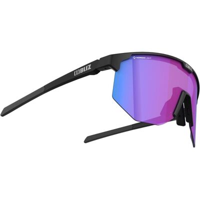 Bliz, Unisex, Sportbrille, Hero Small Nano Optics Nordic Light (Matt Black, Begonia, Violet w Blue Multi), Schwarz Bliz, Unisex, Sportbrille, Hero Small Nano Optics Nordic Light (Matt Black, Begonia, Violet w Blue Multi), Schwarz