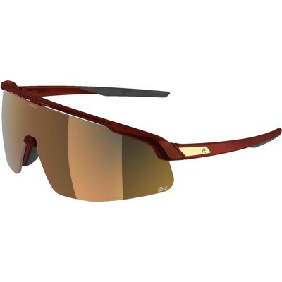Alpina, Unisex, Sportbrille, Turbo Pro S Q-Lite (Matt, Red Transparent, Mirror Gold), Rot Alpina, Unisex, Sportbrille, Turbo Pro S Q-Lite (Matt, Red Transparent, Mirror Gold), Rot