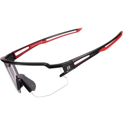 Rockbros, Unisex, Sportbrille, Photochromic UV400 (Black, Red, UV400), Rot, Schwarz Rockbros, Unisex, Sportbrille, Photochromic UV400 (Black, Red, UV400), Rot, Schwarz