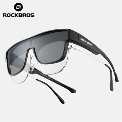 Rockbros, Unisex, Sportbrille, polarized sunglasses black model SP304 (Black), Schwarz Rockbros, Unisex, Sportbrille, polarized sunglasses black model SP304 (Black), Schwarz