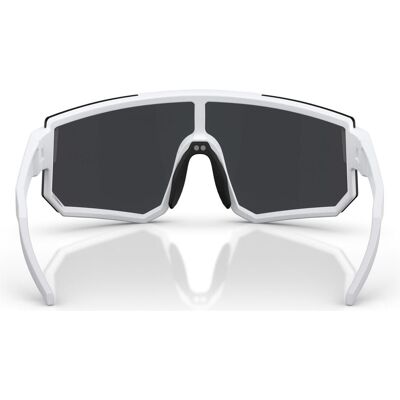 Bliz, Unisex, Sportbrille, P005 (matt white, Smoke/Blue Multicolor), Grau, Weiss, Blau Bliz, Unisex, Sportbrille, P005 (matt white, Smoke/Blue Multicolor), Grau, Weiss, Blau
