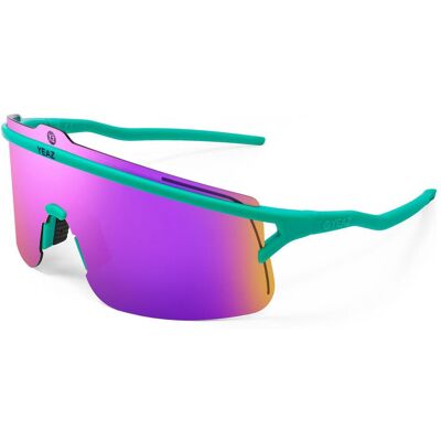 Yeaz, Damen, Sportbrille, SUNSHADE Sport goggles matt green / mirror purple (Grün, Rot), Grün Yeaz, Damen, Sportbrille, SUNSHADE Sport goggles matt green / mirror purple (Grün, Rot), Grün