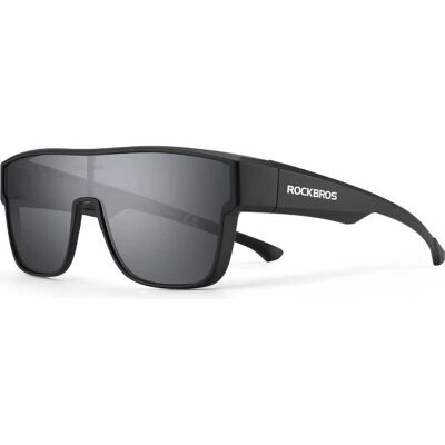 Rockbros, Sportbrille, SP304 polarisierende Fahrradbrille – Grau (Grau, Grau), Schwarz, Grau Rockbros, Sportbrille, SP304 polarisierende Fahrradbrille – Grau (Grau, Grau), Schwarz, Grau