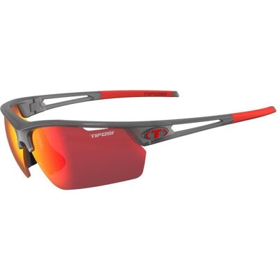 Tifosi, Sportbrille, Okulary NAVAR FC satin vapor (1 szkło Smoke Red Mirror 15% transmisji światła) (Blue Satin), Rot, Schwarz Tifosi, Sportbrille, Okulary NAVAR FC satin vapor (1 szkło Smoke Red Mirror 15% transmisji światła) (Blue Satin), Rot, Schwarz