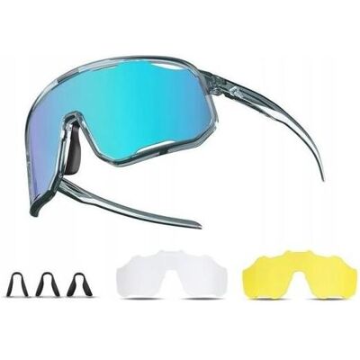 Rockbros, Unisex, Sportbrille, 14210010006 polarized sports glasses (Clear TAC, Polarized TAC, Yellow Light Enhancer), Mehrfarbig Rockbros, Unisex, Sportbrille, 14210010006 polarized sports glasses (Clear TAC, Polarized TAC, Yellow Light Enhancer), Mehrfarbig