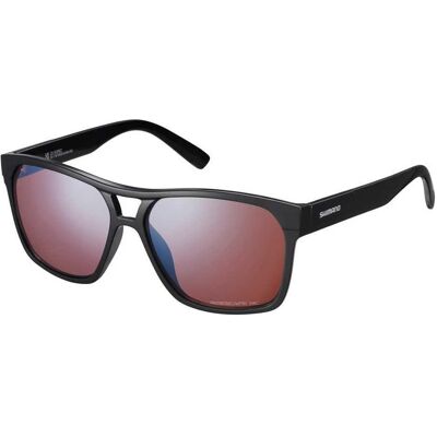 Shimano Unisex, Sportbrille, Square Black Ridescape Hc (Schwarz, Schwarz), Schwarz Shimano Unisex, Sportbrille, Square Black Ridescape Hc (Schwarz, Schwarz), Schwarz