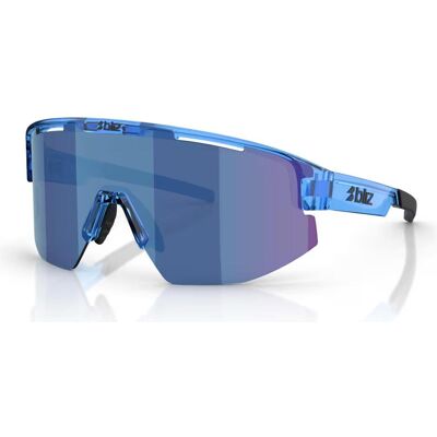 Bliz, Unisex, Sportbrille, Matrix Small (Blue transparent, Smoke/Blue Multicolor), Blau, Transparent Bliz, Unisex, Sportbrille, Matrix Small (Blue transparent, Smoke/Blue Multicolor), Blau, Transparent