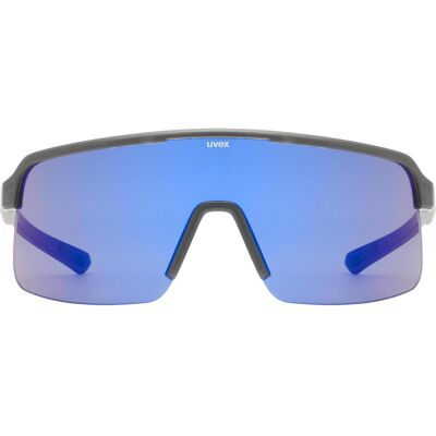 Uvex, Unisex, Sportbrille, Dyrt (Smoke Matt (Blue), Mirror Blue), Grau Uvex, Unisex, Sportbrille, Dyrt (Smoke Matt (Blue), Mirror Blue), Grau