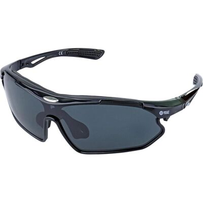 Yeaz, Damen, Sportbrille, Sunray (Schwarz, Schwarz), Schwarz Yeaz, Damen, Sportbrille, Sunray (Schwarz, Schwarz), Schwarz