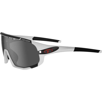 Tifosi, Unisex, Sportbrille, Optics Schlitten Sonnenbrille (Matte Weiss, Mattweiss, Ac Red, Clear, Smoke), Rot, Weiss Tifosi, Unisex, Sportbrille, Optics Schlitten Sonnenbrille (Matte Weiss, Mattweiss, Ac Red, Clear, Smoke), Rot, Weiss