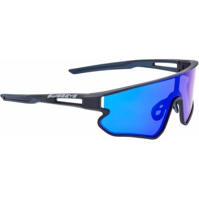 Swiss Eye, Unisex, Sportbrille, Hurricane Sportbrille (Schwarz matt-dark blue smoke BW, Schwarz matt-dark blue smoke BW), Schwarz Swiss Eye, Unisex, Sportbrille, Hurricane Sportbrille (Schwarz matt-dark blue smoke BW, Schwarz matt-dark blue smoke BW), Schwarz