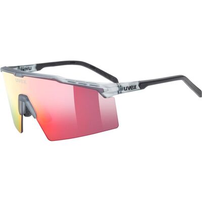 Uvex, Unisex, Sportbrille, flowline (Anthracite, Black, smoke matt, Mirror Red), Grau Uvex, Unisex, Sportbrille, flowline (Anthracite, Black, smoke matt, Mirror Red), Grau