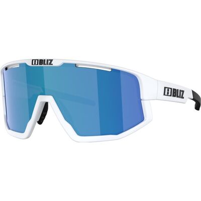 Bliz, Unisex, Sportbrille, Fusion Small (matt white, Brown w Blue multi), Blau Bliz, Unisex, Sportbrille, Fusion Small (matt white, Brown w Blue multi), Blau